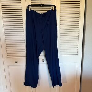 Spread Good Cheer Blue scrub Pants